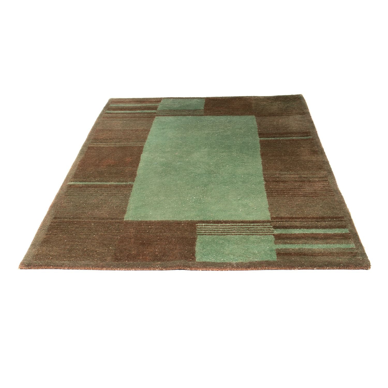 Tappeto di lana - 193 x 137 cm - verde