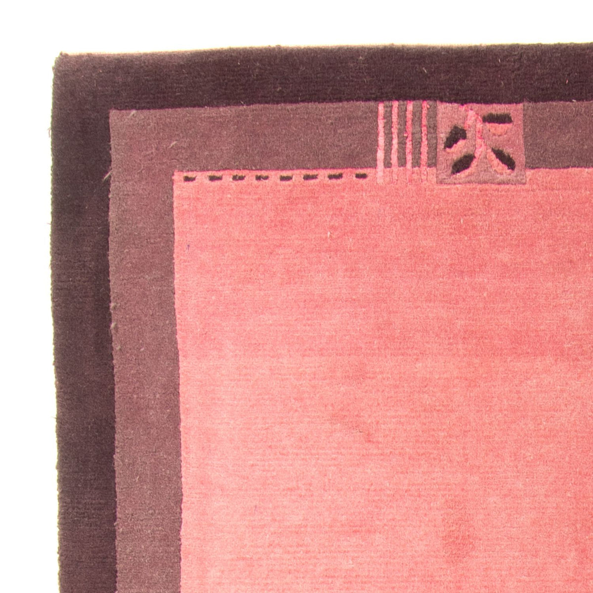 Tappeto Nepal - 225 x 160 cm - rosa