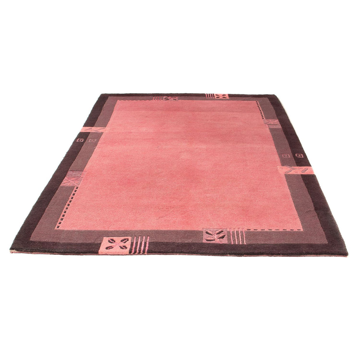 Tappeto Nepal - 225 x 160 cm - rosa