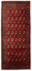 Tappeto Turkaman - 130 x 60 cm - rosso