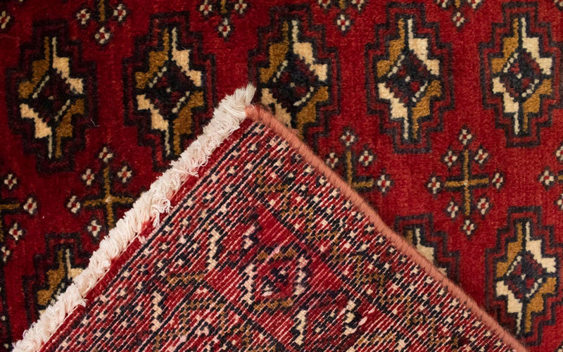 Tappeto Turkaman - 130 x 60 cm - rosso