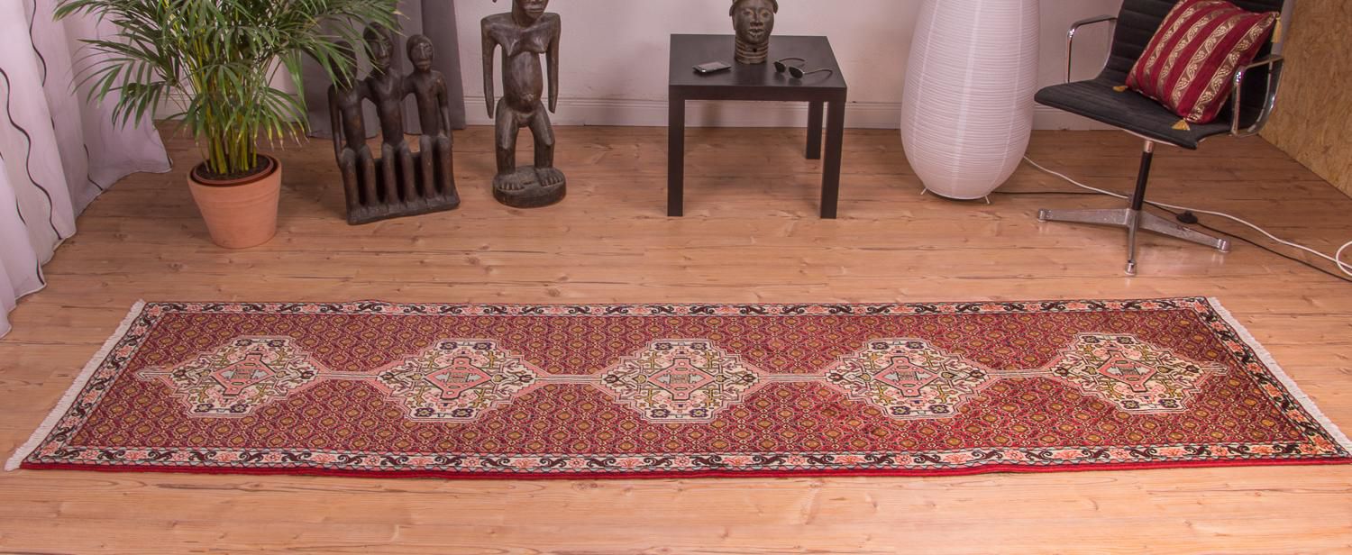 Tappeto corsia Tappeto Persero - Classico - 305 x 78 cm - rosso chiaro