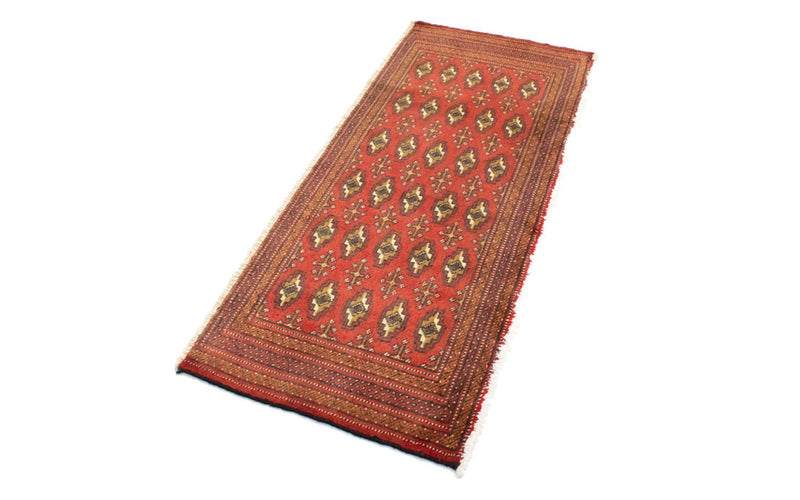 Tappeto Turkaman - 130 x 60 cm - rosso