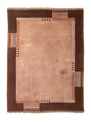 Tappeto Nepal - 193 x 142 cm - marrone chiaro