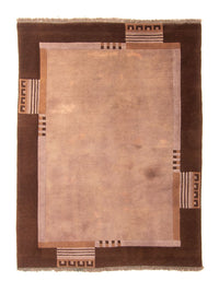 Tappeto Nepal - 193 x 142 cm - marrone chiaro