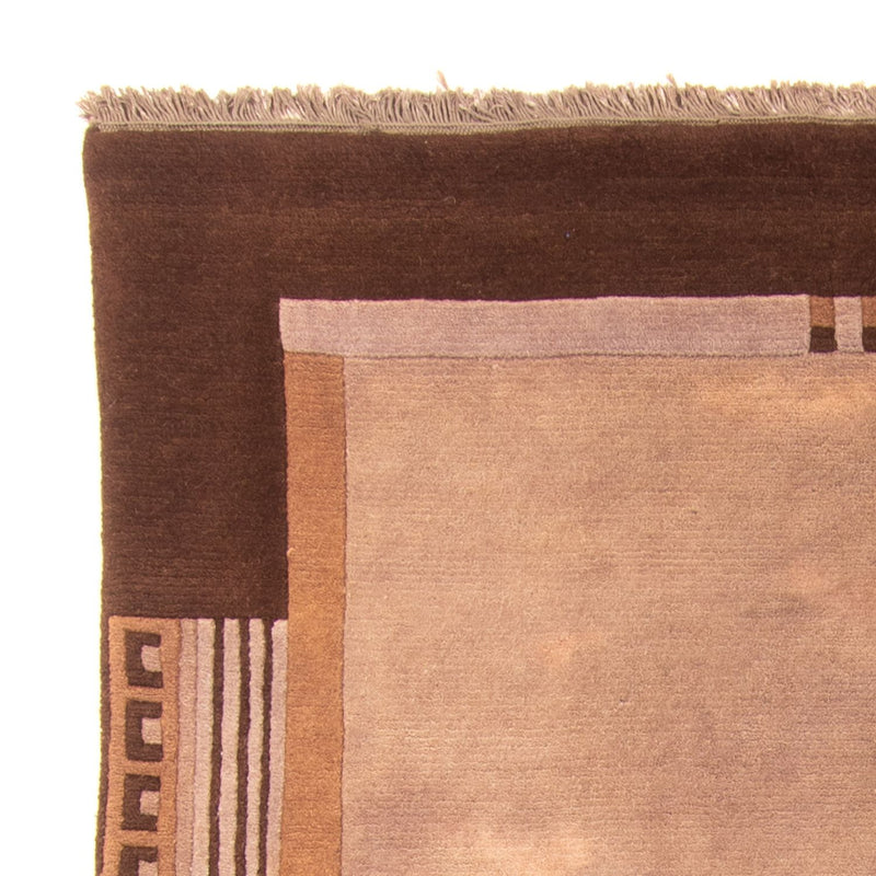Tappeto Nepal - 193 x 142 cm - marrone chiaro