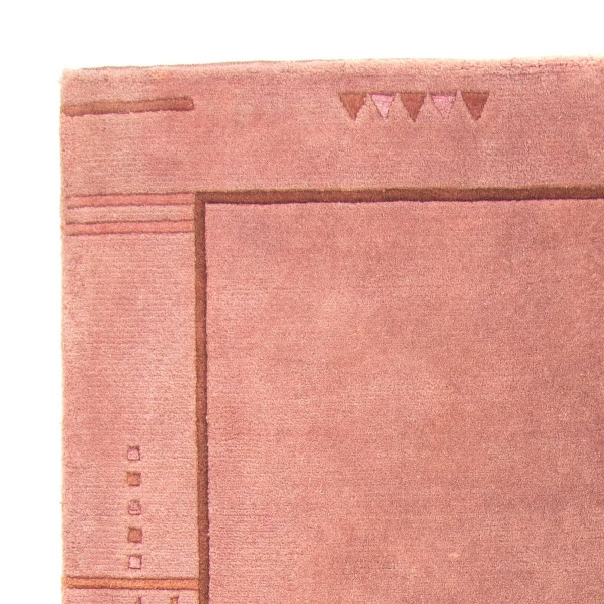 Tappeto Nepal - 223 x 160 cm - marrone chiaro