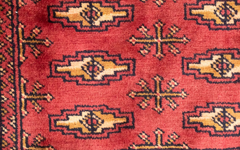 Tappeto Turkaman - 130 x 60 cm - rosso