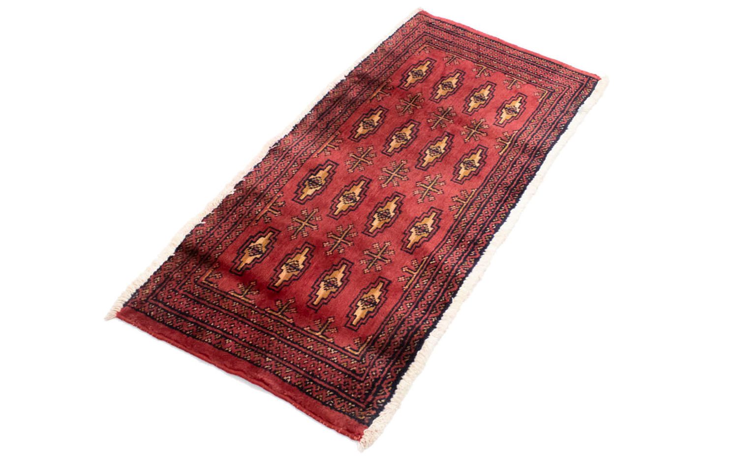 Tappeto Turkaman - 130 x 60 cm - rosso