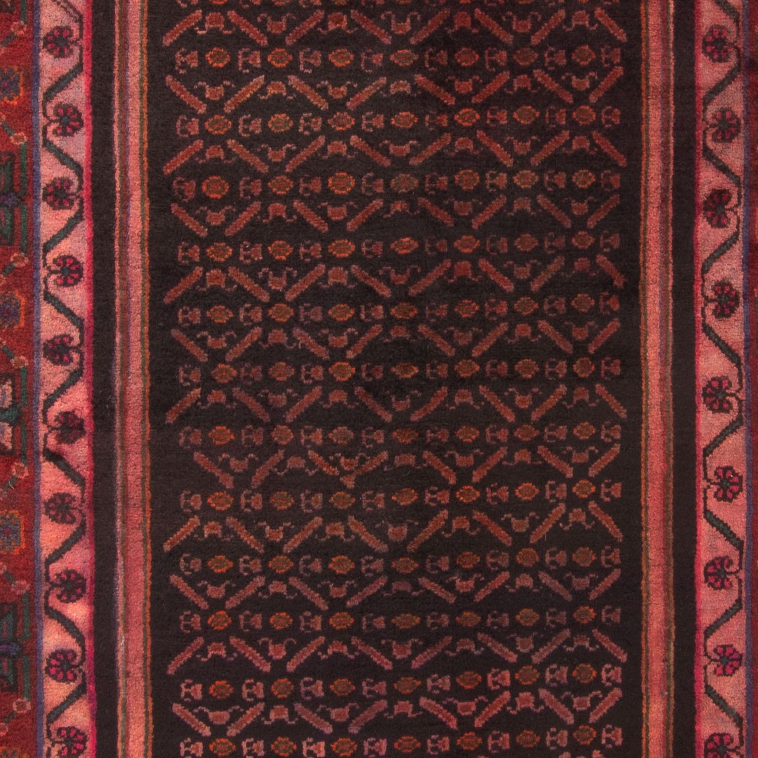 Tappeto Persero - Nomade - 300 x 155 cm - rosso scuro