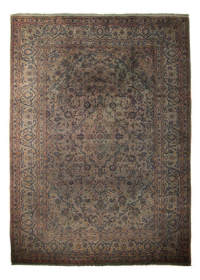 Tappeto Persero - Keshan - 350 x 250 cm - marrone scuro