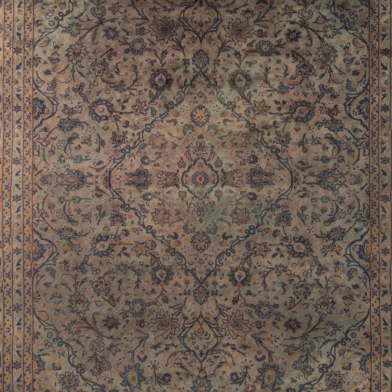 Tappeto Persero - Keshan - 350 x 250 cm - marrone scuro