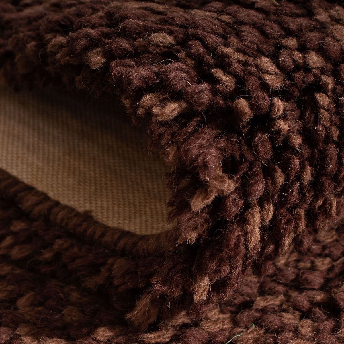 Tappeto corsia Tappeto a pelo alto - 295 x 66 cm - marrone