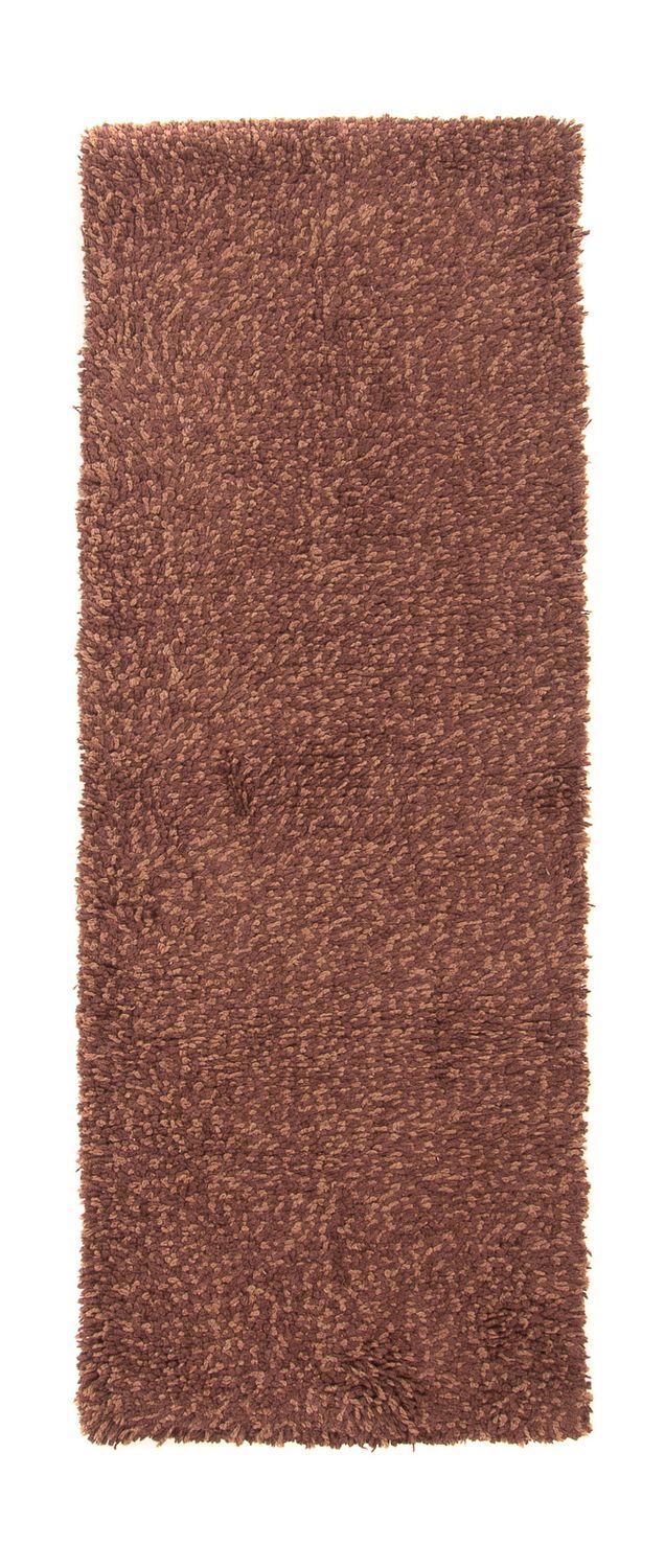 Tappeto corsia Tappeto a pelo alto - 204 x 70 cm - marrone