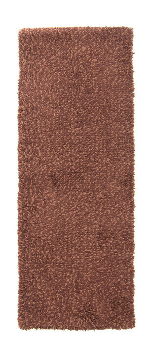 Tappeto corsia Tappeto a pelo alto - 204 x 70 cm - marrone