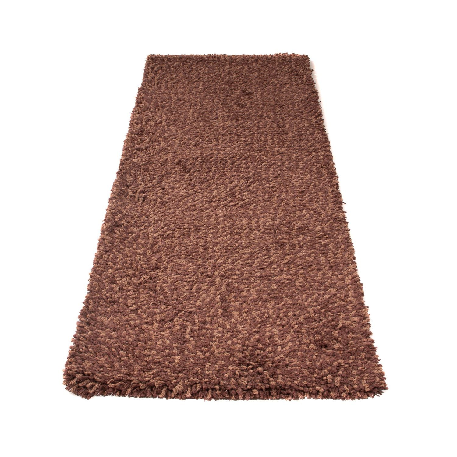 Tappeto corsia Tappeto a pelo alto - 204 x 70 cm - marrone