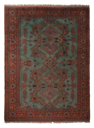 Tappeto afgano - Hatschlu - 307 x 220 cm - marrone