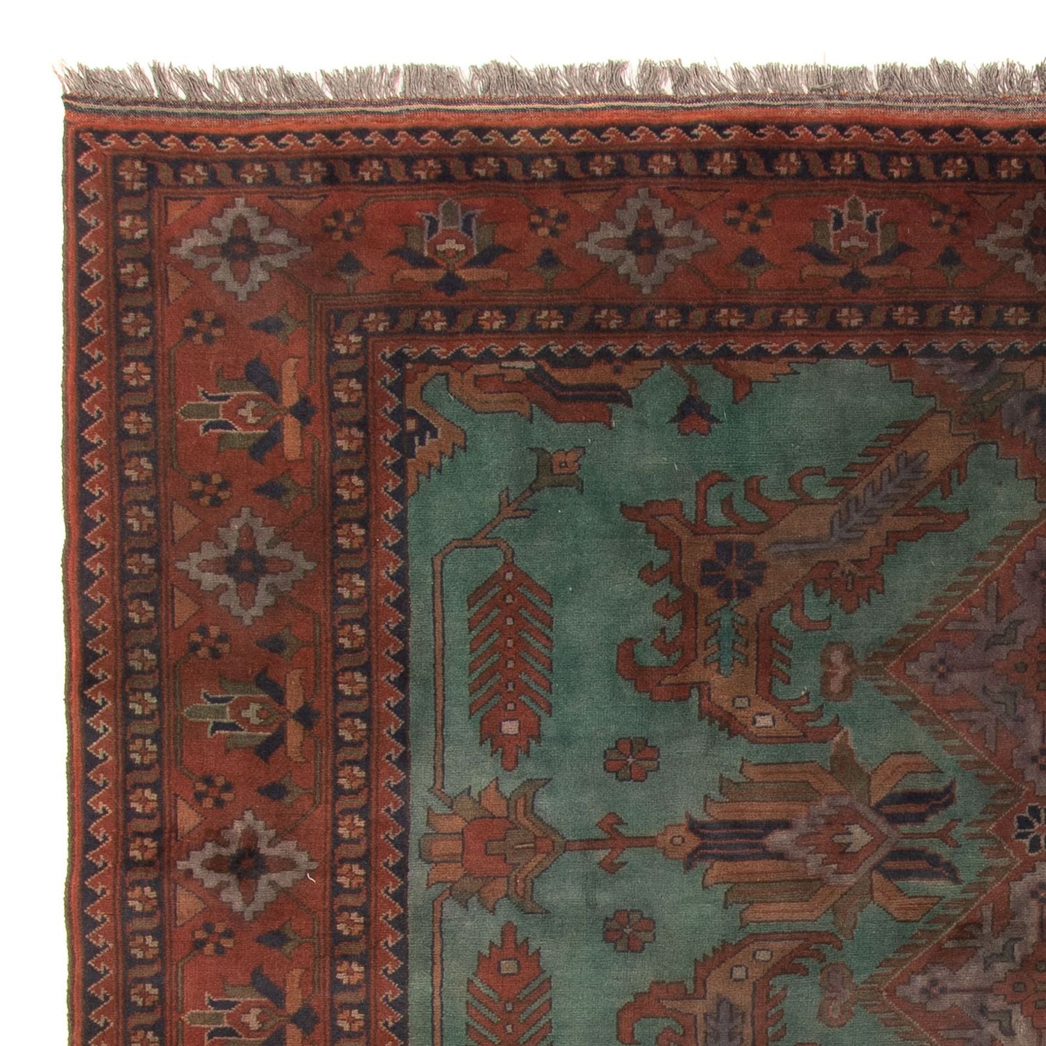 Tappeto afgano - Hatschlu - 307 x 220 cm - marrone