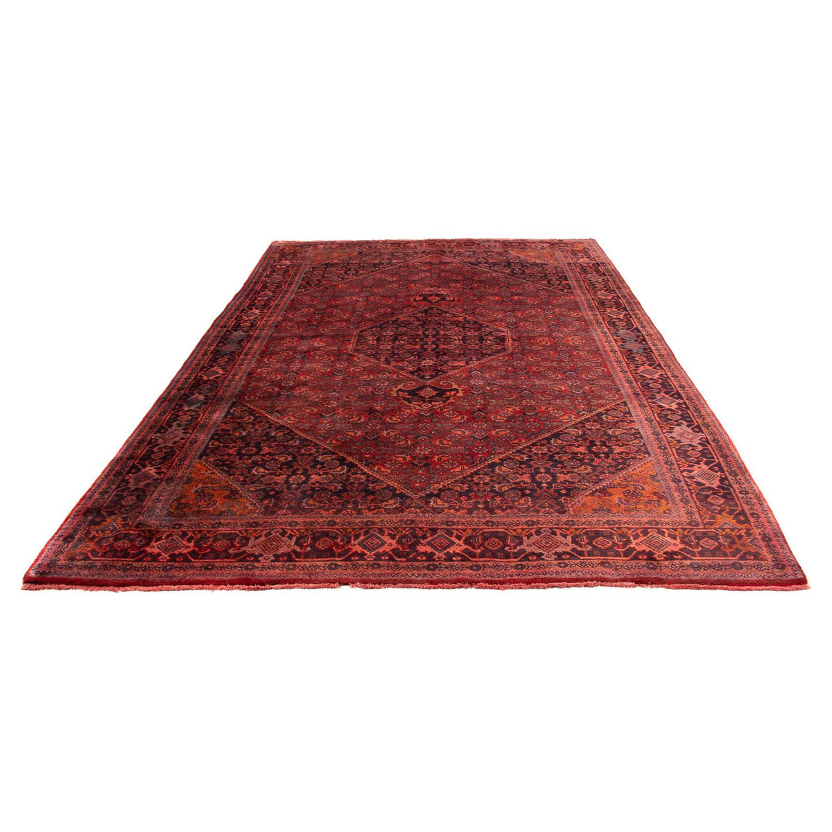 Tappeto Persero - Bidjar - 327 x 220 cm - rosso scuro