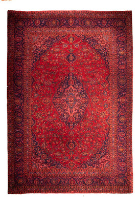 Tappeto Persero - Keshan - 425 x 300 cm - rosso