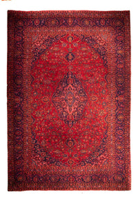 Tappeto Persero - Keshan - 425 x 300 cm - rosso
