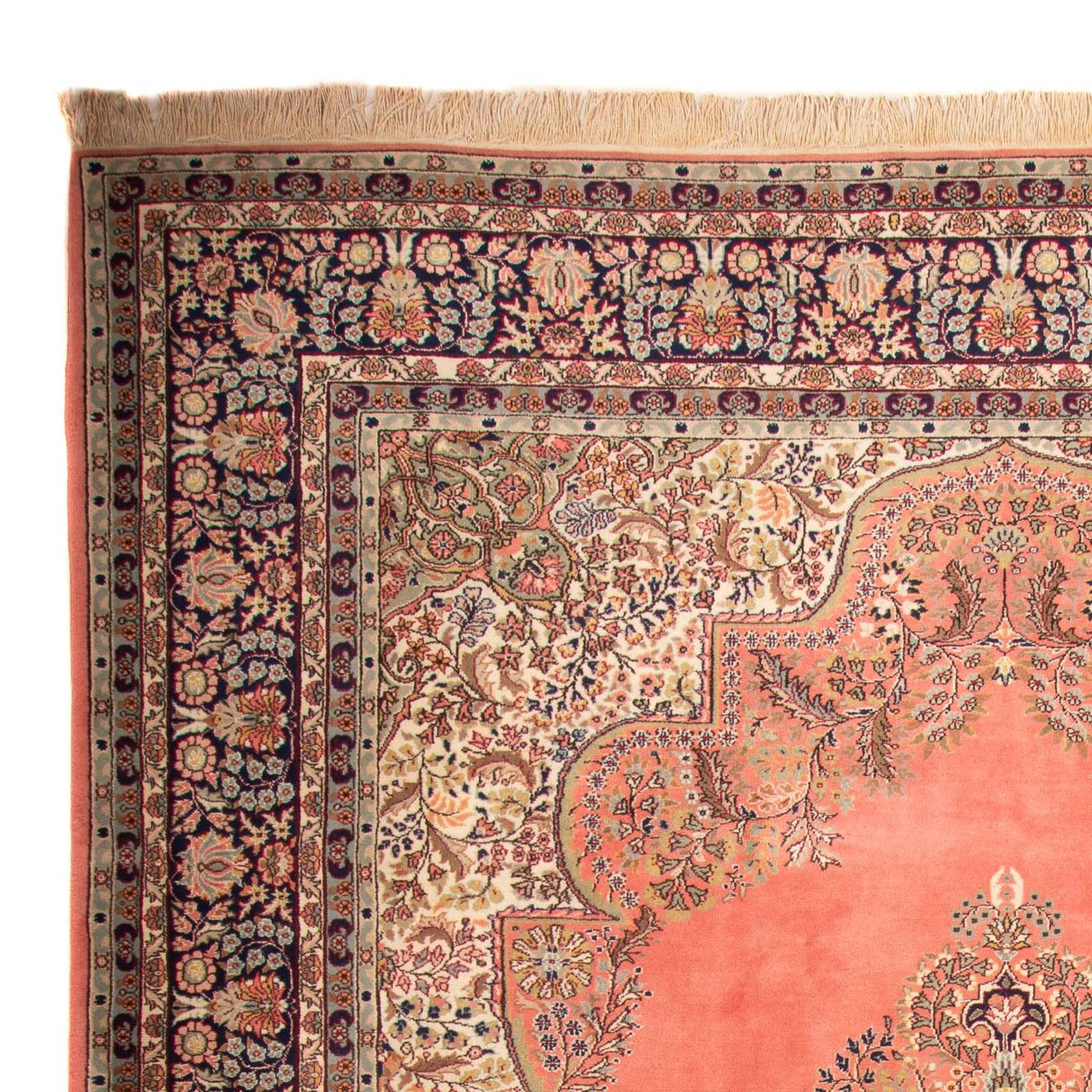 Kashan Indo Tappeto 383x283cm - Tappeto persiano