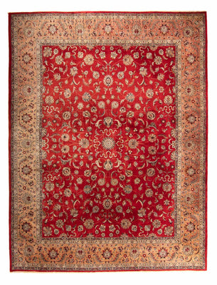 Tappeto orientale - Tabriz - 363 x 280 cm - rosso scuro