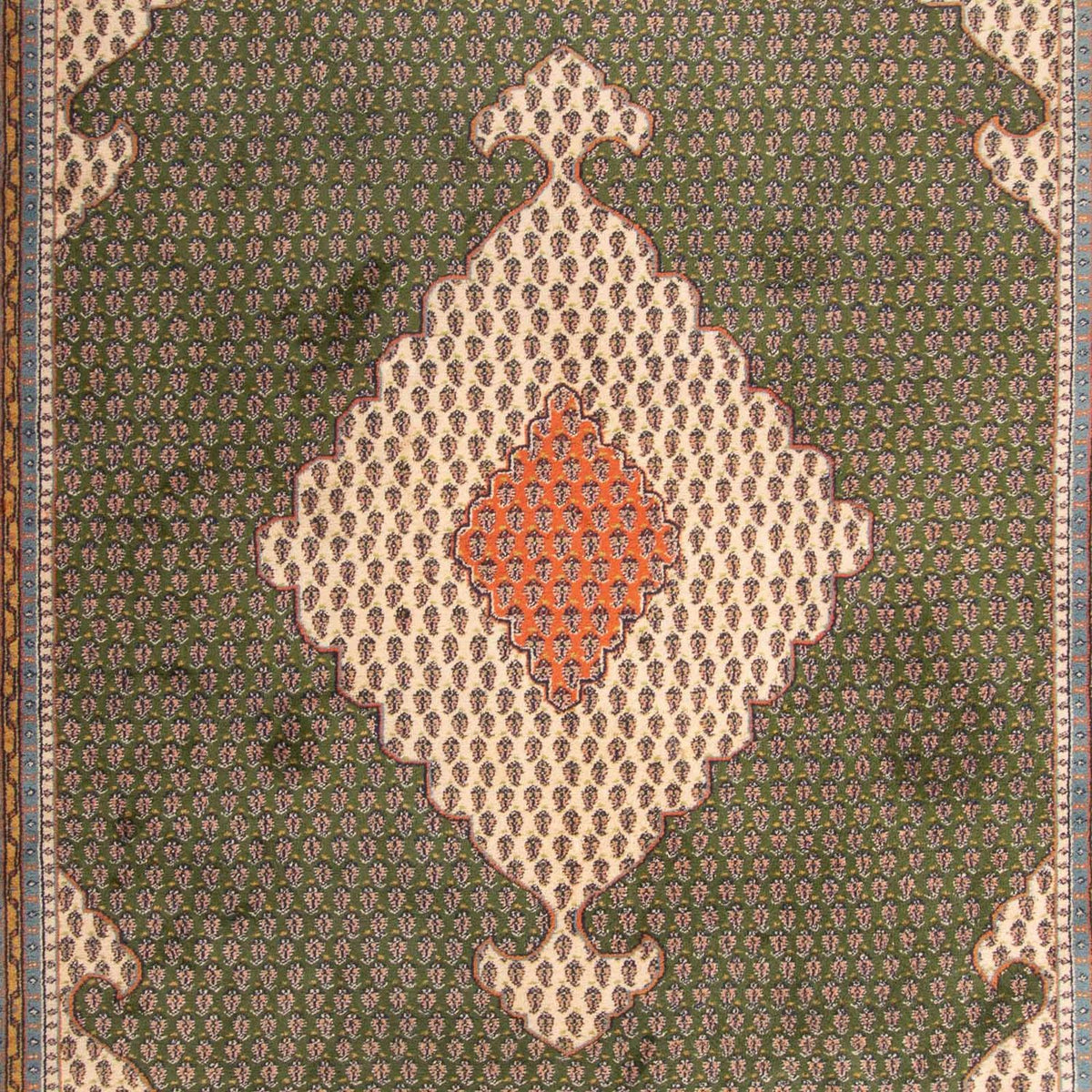 Tappeto orientale - Mir - Indus - 348 x 240 cm - verde