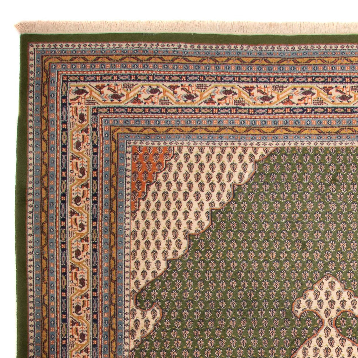 Tappeto orientale - Mir - Indus - 348 x 240 cm - verde