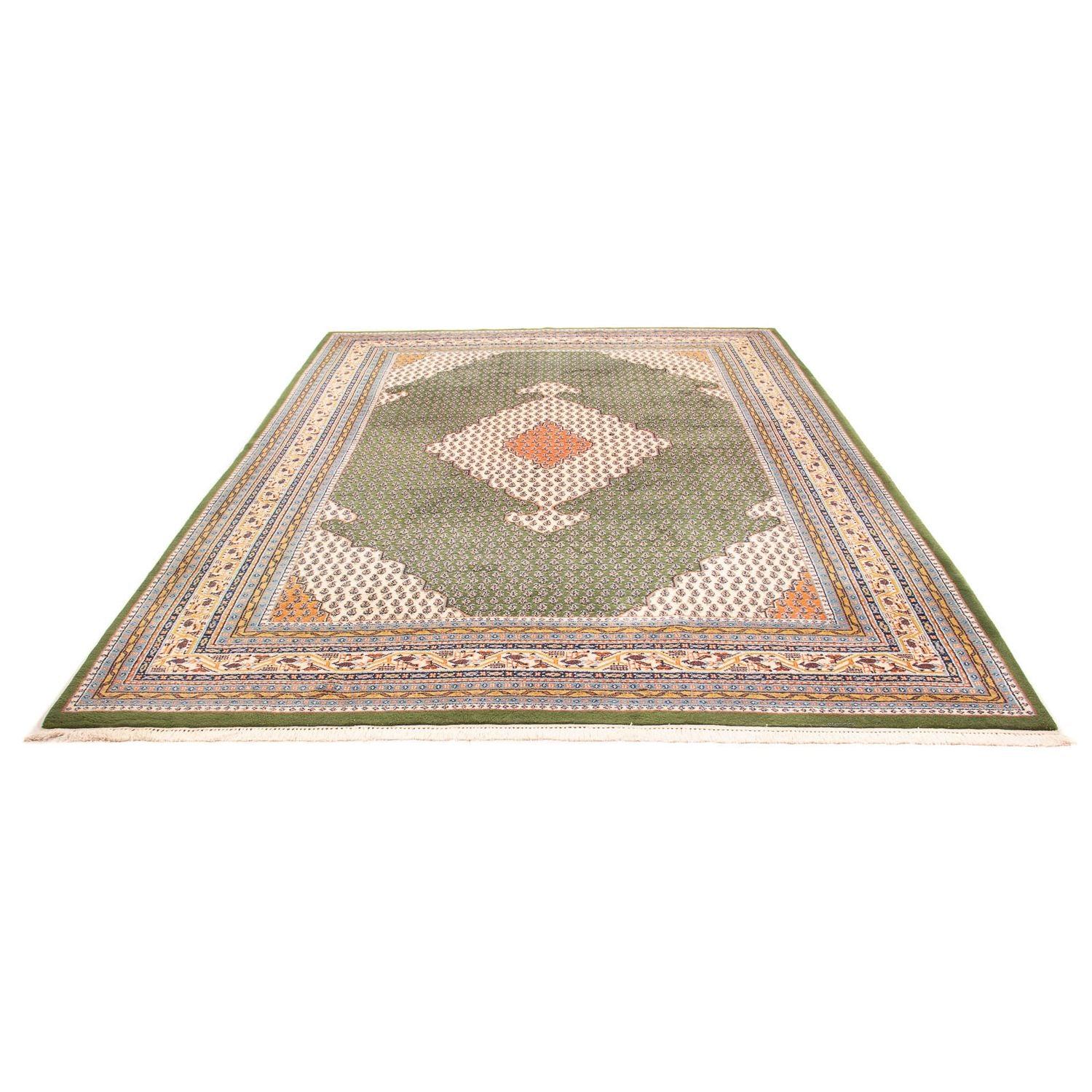Tappeto orientale - Mir - Indus - 348 x 240 cm - verde