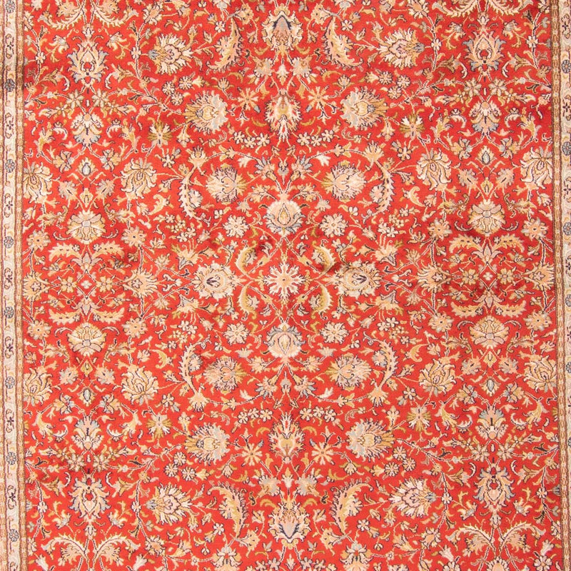 Tappeto di seta - Seta del Kashmir - 277 x 186 cm - rosso