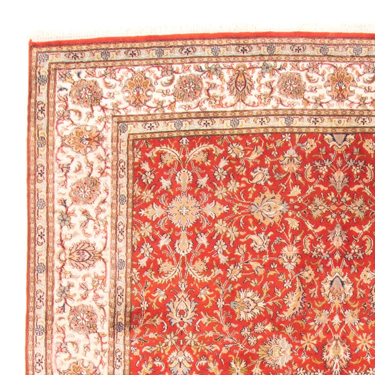 Seta del Kashmir Tappeto 186x277cm - Tappeto orientale