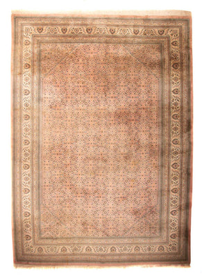 Tappeto orientale - Indo - 412 x 298 cm - marrone chiaro