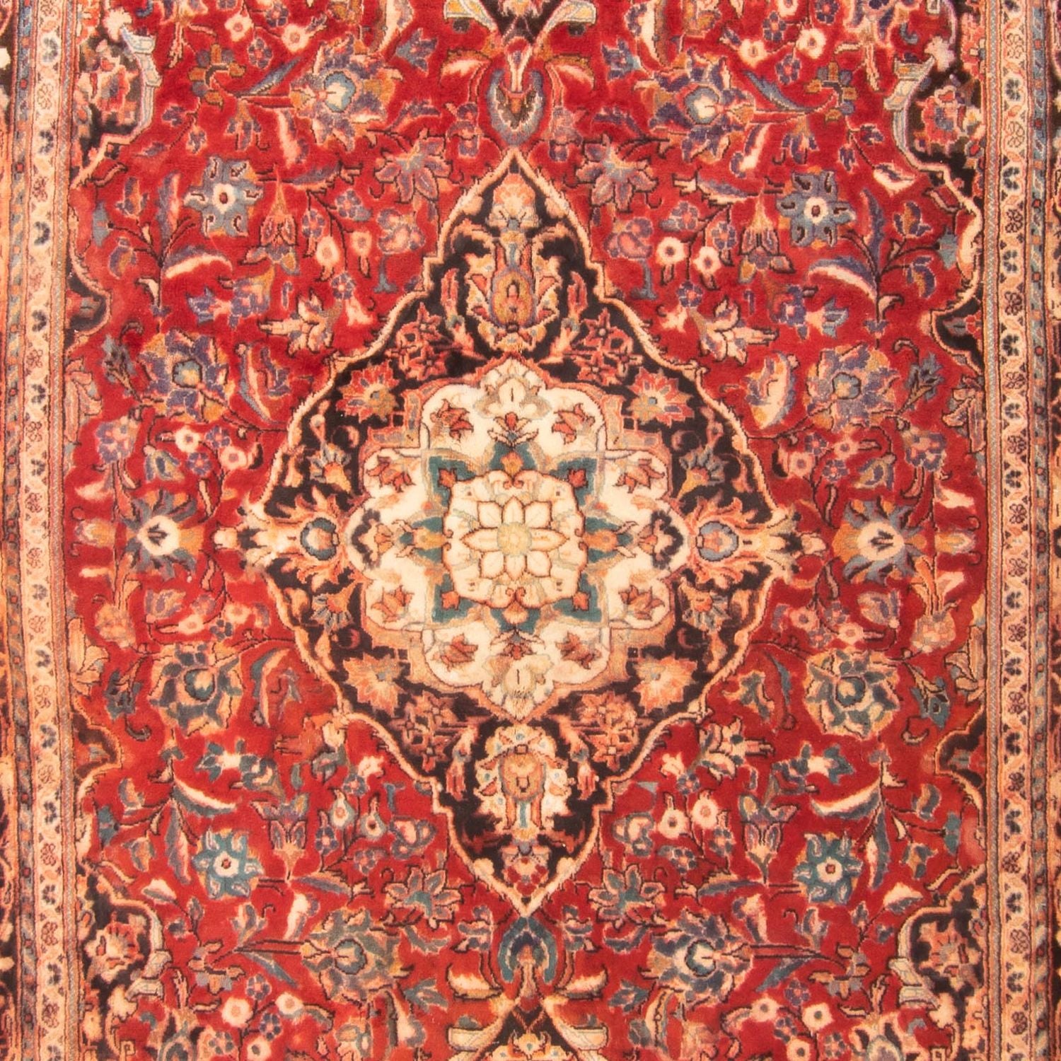 Tappeto Persero - Keshan - 322 x 183 cm - rosso