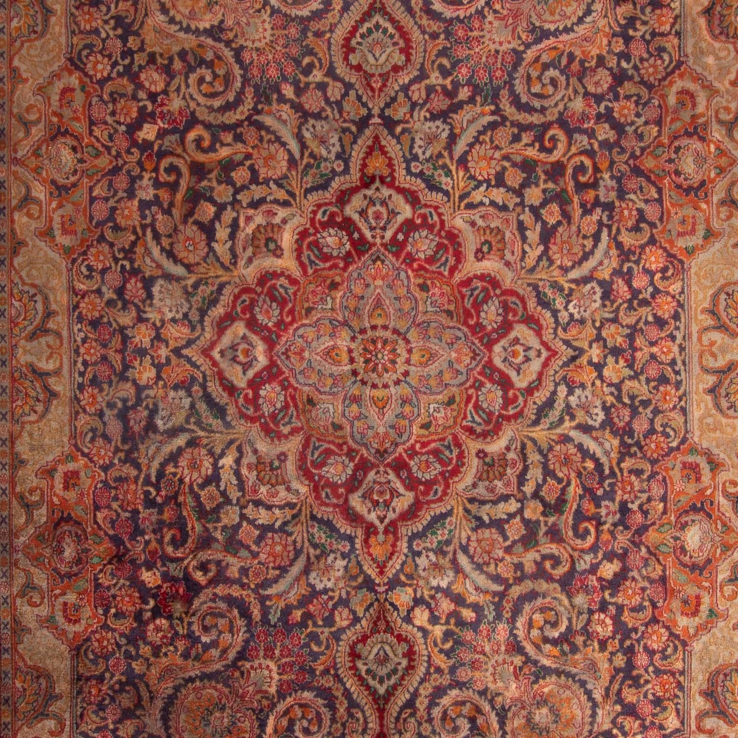 Tappeto Persero - Classico - 383 x 295 cm - rosso scuro