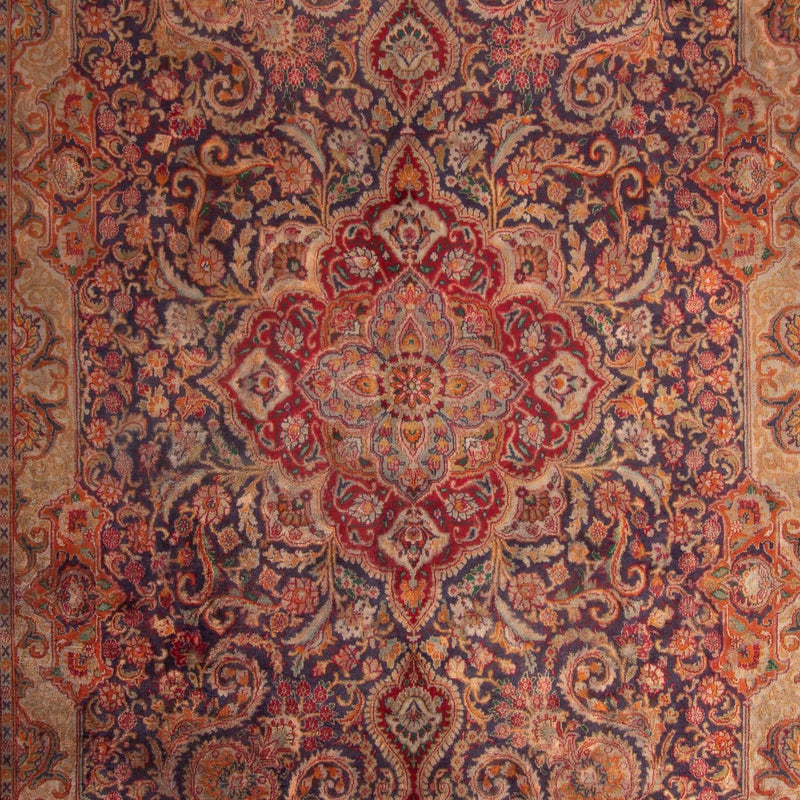 Tappeto Persero - Classico - 383 x 295 cm - rosso scuro