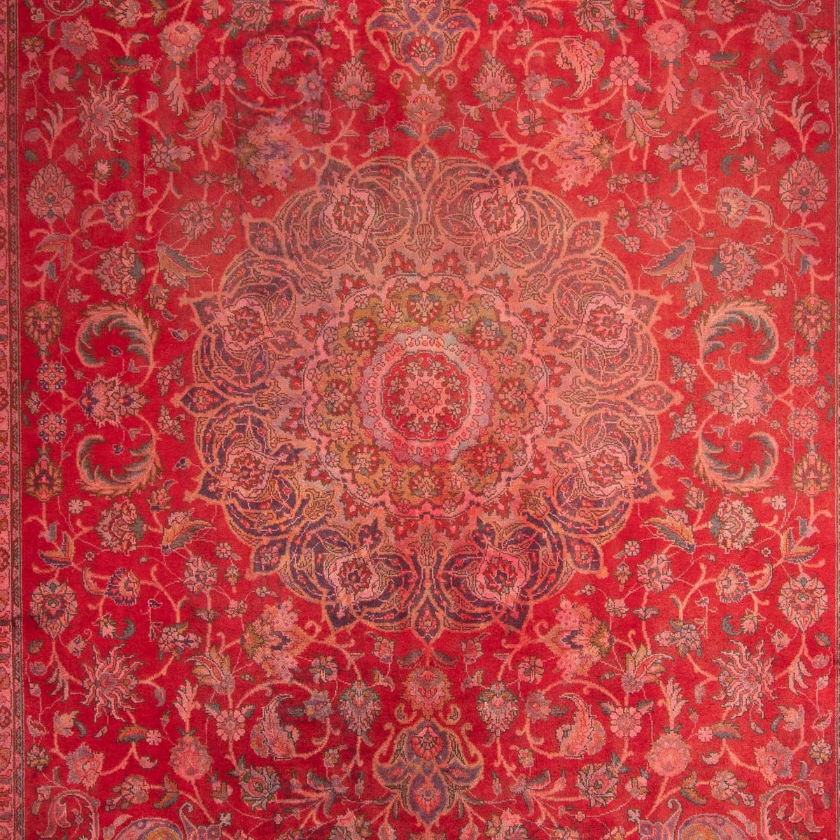 Tappeto Persero - Classico - 399 x 295 cm - rosso scuro