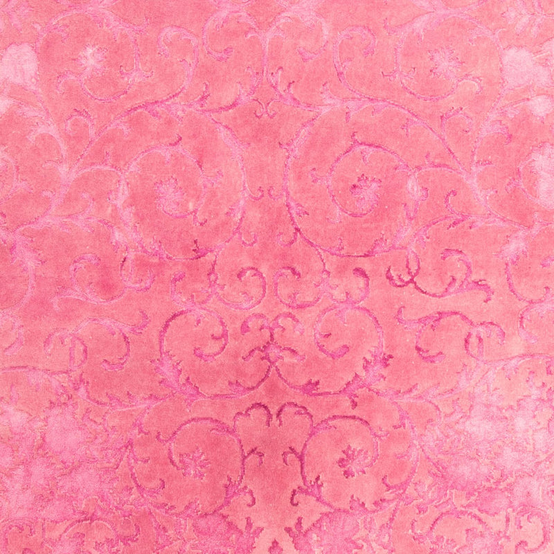 Tappeto in viscosa - 323 x 200 cm - rosa