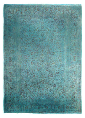 Tappeto Persero - Keshan - 350 x 244 cm - blu
