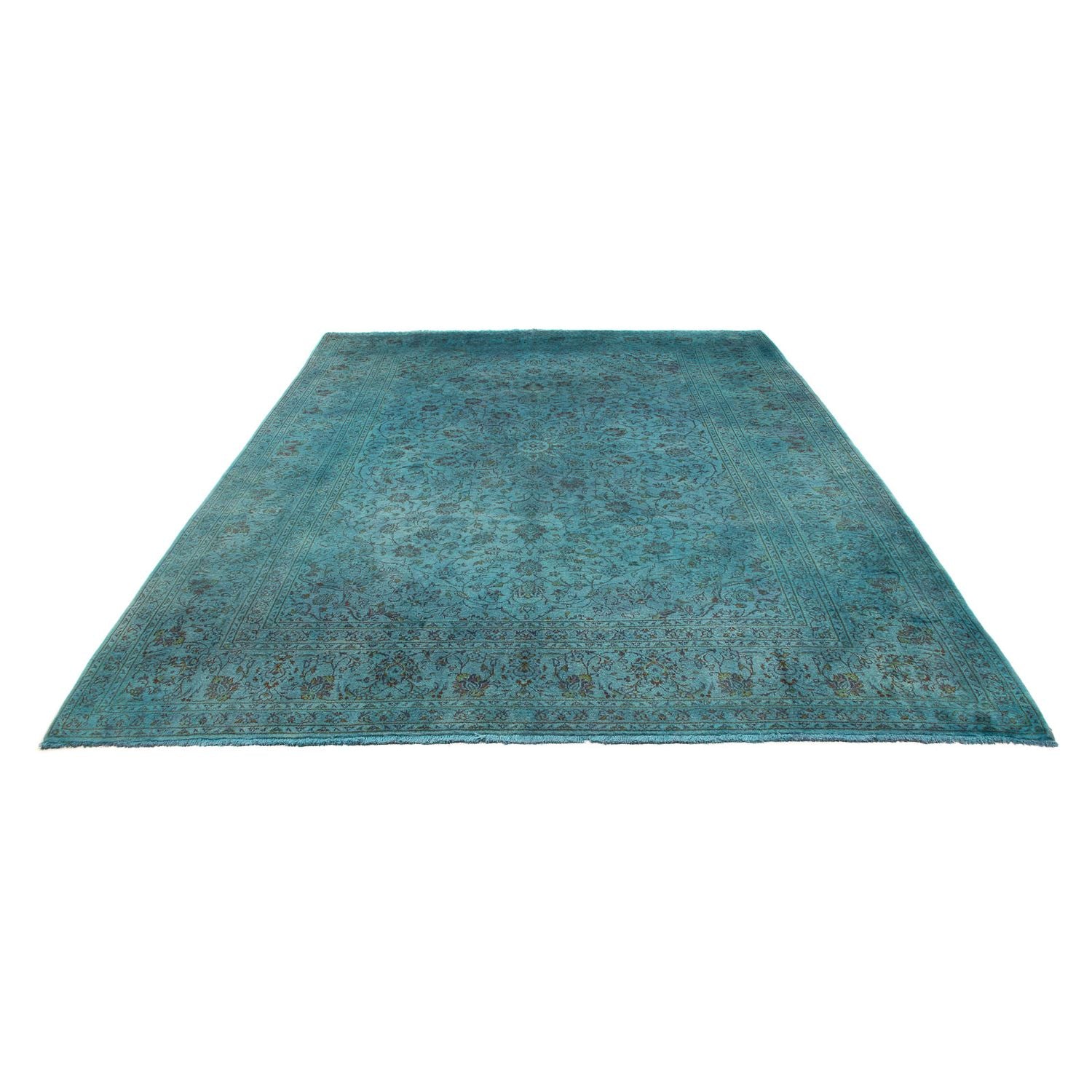 Tappeto Persero - Keshan - 350 x 244 cm - blu
