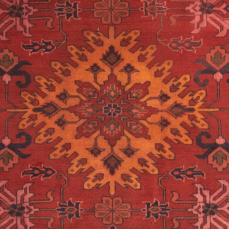 Tappeto afgano - Hatschlu - 313 x 210 cm - rosso scuro
