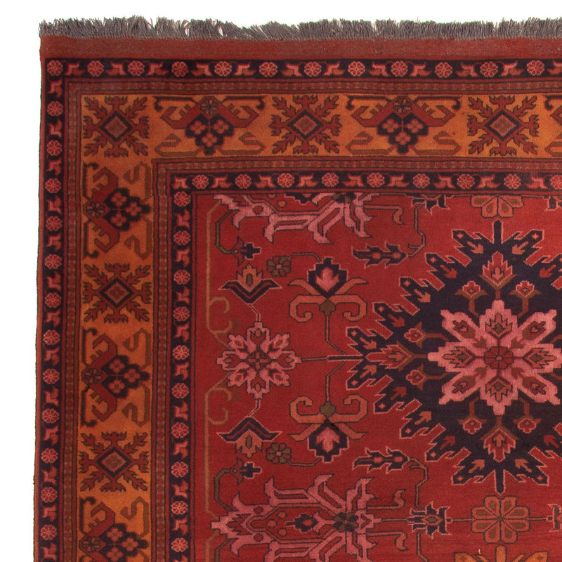 Tappeto afgano - Hatschlu - 313 x 210 cm - rosso scuro