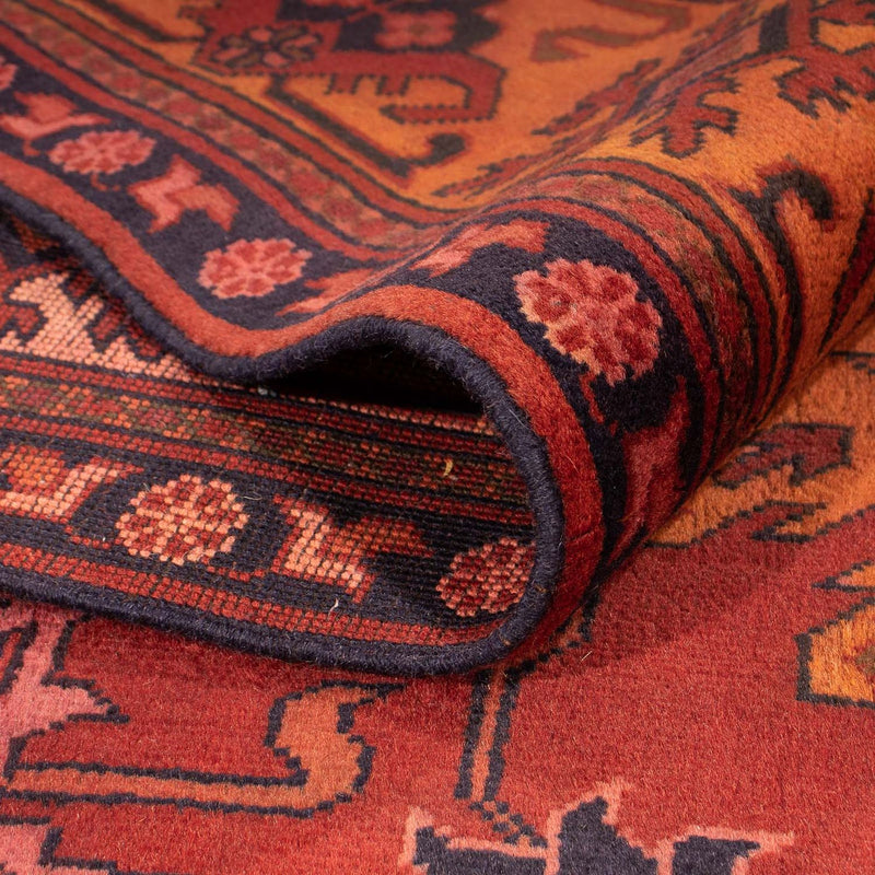 Tappeto afgano - Hatschlu - 313 x 210 cm - rosso scuro