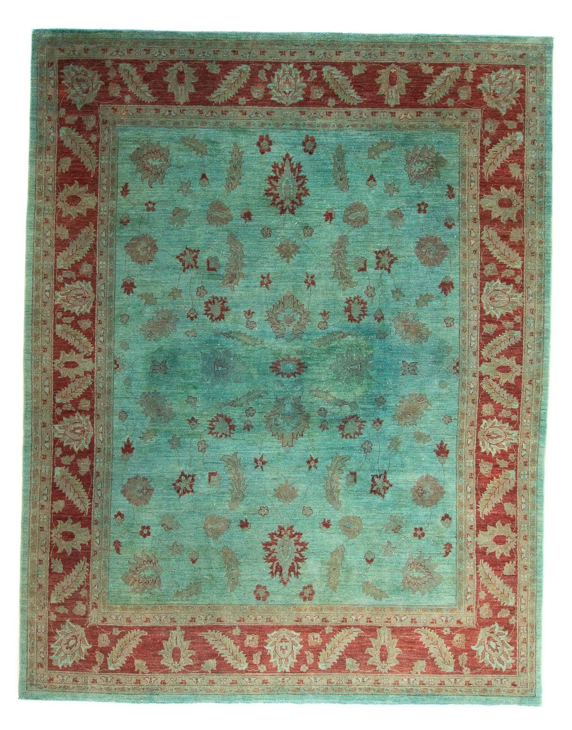 Tappeto Ziegler - 310 x 226 cm - blu