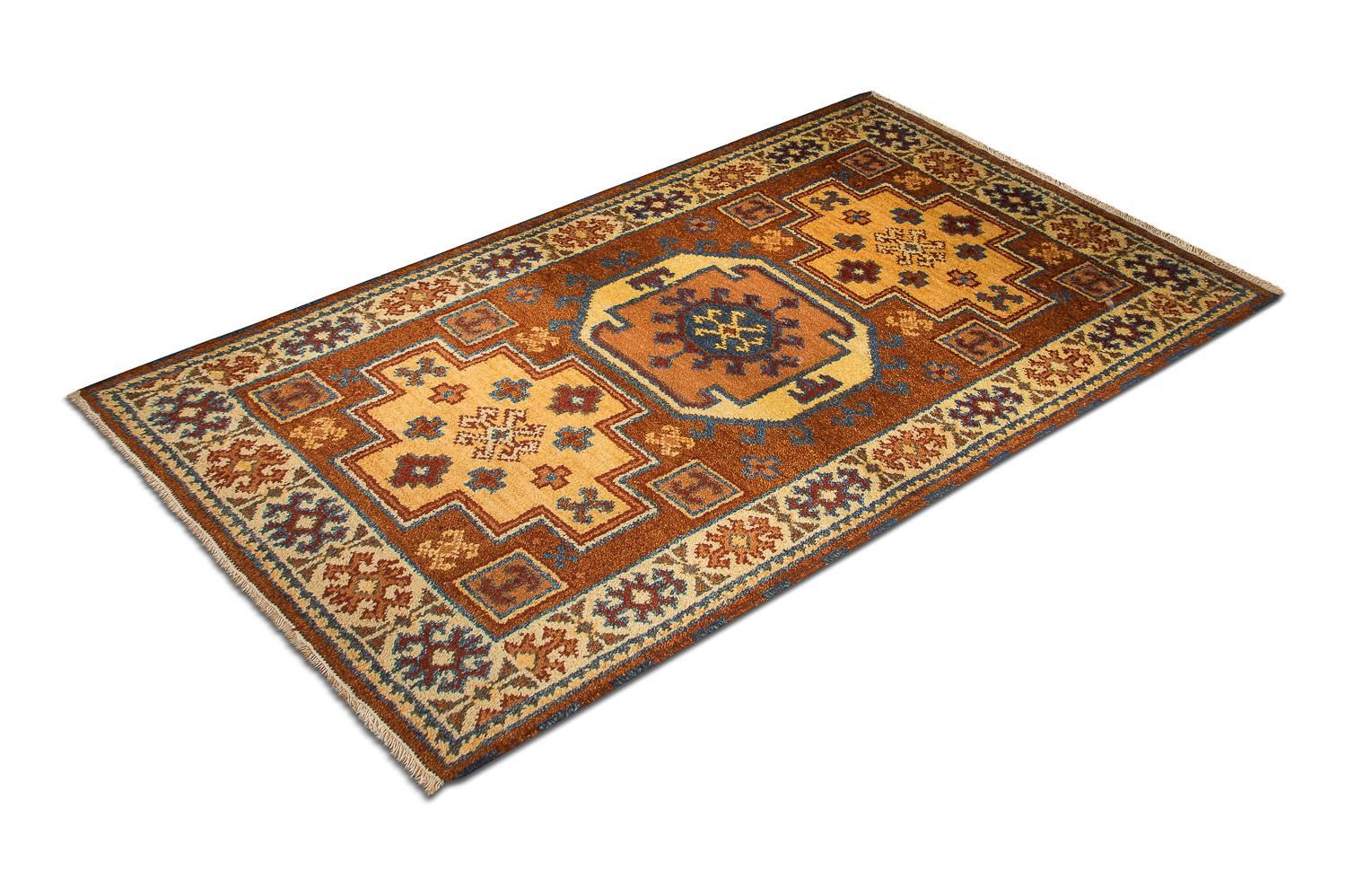 Tappeto orientale - 156 x 96 cm - ruggine
