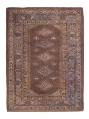 Tappeto Pakistani - 285 x 200 cm - marrone scuro