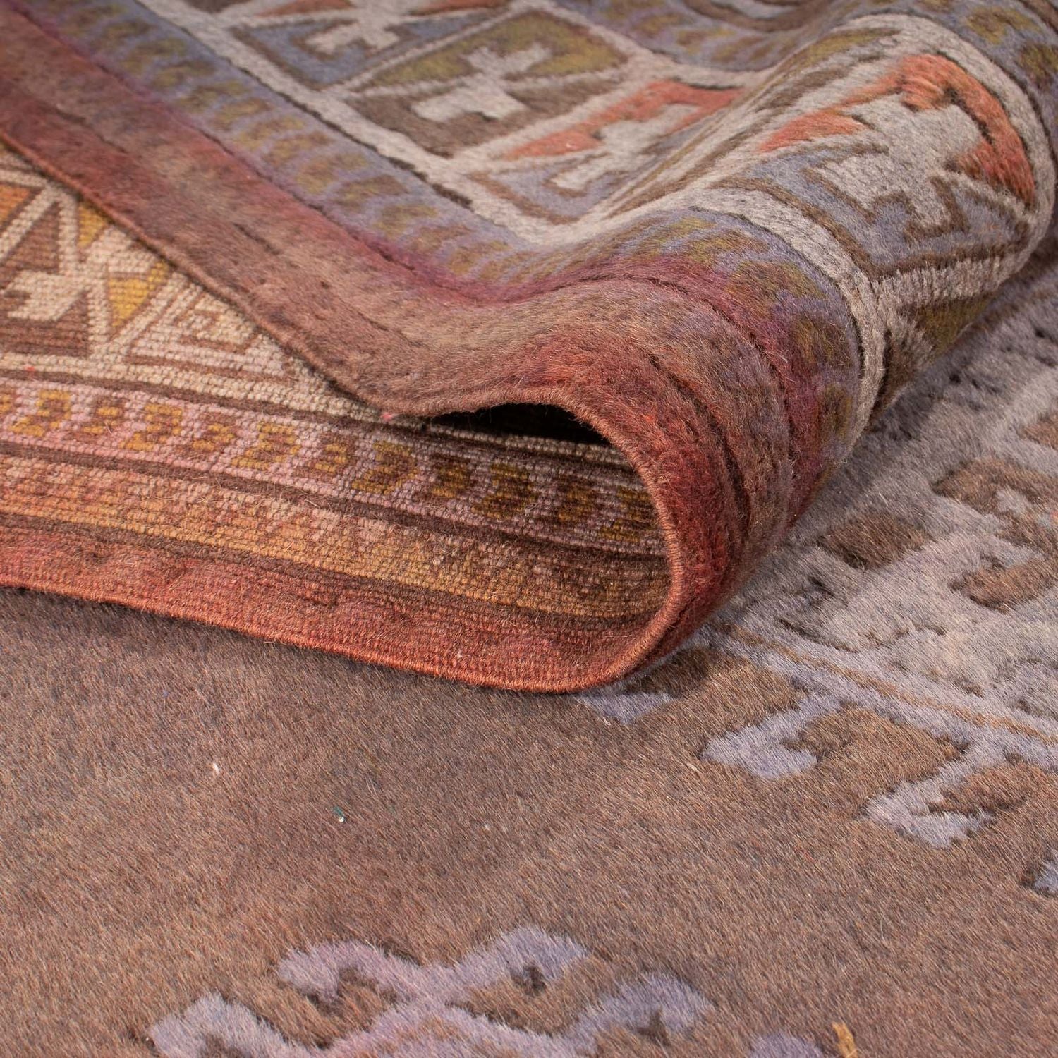 Tappeto Pakistani - 285 x 200 cm - marrone scuro