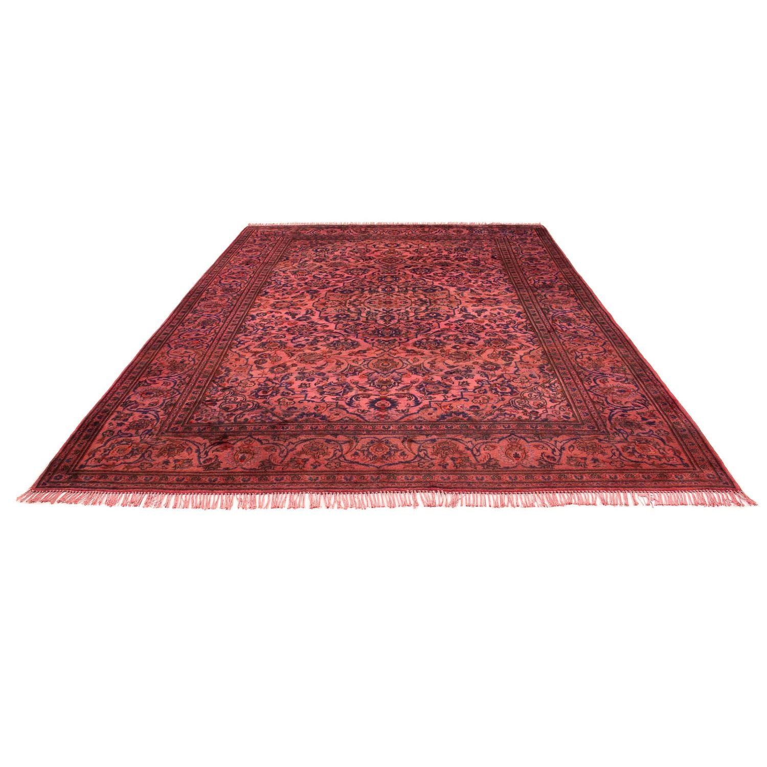 Tappeto Persero - Keshan - 348 x 240 cm - rosso chiaro