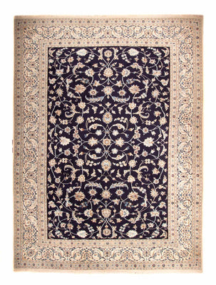 Tappeto Persero - Nain - Reale - 383 x 286 cm - blu scuro