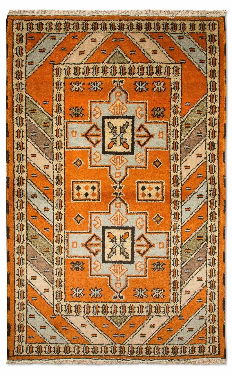 Tappeto orientale - 149 x 93 cm - arancione